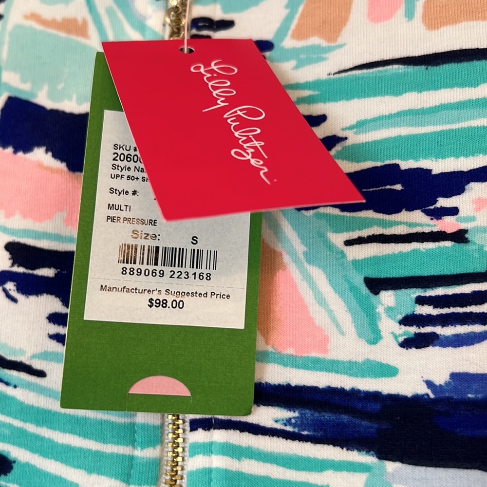 Lilly Pulitzer Popover Top NWTs - Picture 5 of 9